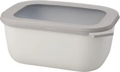 Produktbild von Mepal - Multi Bowl Rectangular Cirqula - 1500 ml - Nordic white