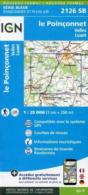Produktbild von Le Poinçonnet 1 : 25 000