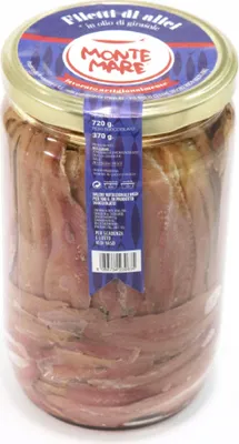 Produktbild von Sardellen Filetti di Alici 720g - Monte Mare