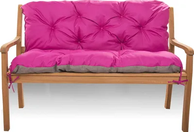 Obrázok produktu pre Poduška na záhradné lavice 160x60x50cm  ružový | podušky na záhradný nábytok | Záhradné podušky a podsedáky | Poduška na hojdaèku