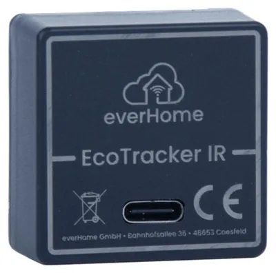 Zdjęcie produktu dla everHome EcoTracker IR I Odczyt licznika energii elektrycznej EHZ I Odczyt głowicy Smartmeter I Aplikacja