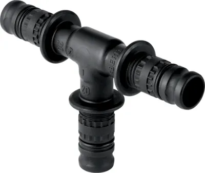 Immagine prodotto di Geberit GE Mepla, raccordo a T, uguale, PVDF, d20 mm, 1 pz.
