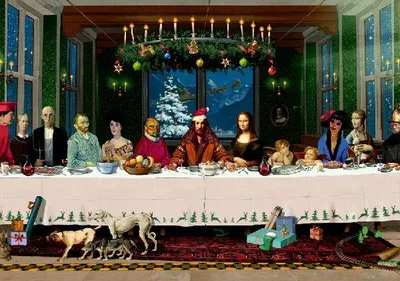 Produktbild von Puzzle - Das Weihnachtsmahl. 1000 Teile