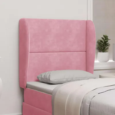 Produktbild von Möbel Kopfteil Ohr Rosa 80 x 23 x 6 cm Samt - Trampolin-Zubehör &40199