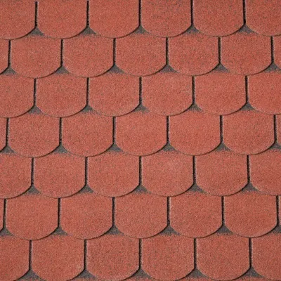 Produktbild von 3 m² Biberschindeln rot, Schindeln Dachschindeln Dachpappe Bitumen