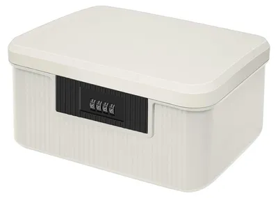 Produktbild von 2-lagige abschließbare Medikamentenbox aus ABS zur sicheren Aufbewahrung