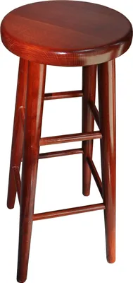Produktbild von Barhocker Holzhocker Buche Barstuhl Stuhl massivholz 80 cm (Kirsche)