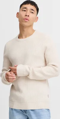 Produktbild von Blend BHPullover Herren Strickpullover Grobstrick Pullover mit Rippbündchen Rippkragen Regular fit