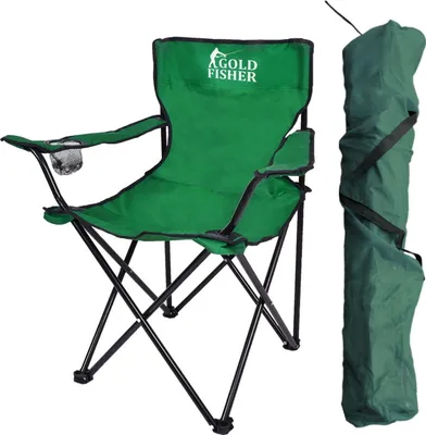 Produktbild von Faltbarer Campingstuhl HUGO Grün bis 100kg