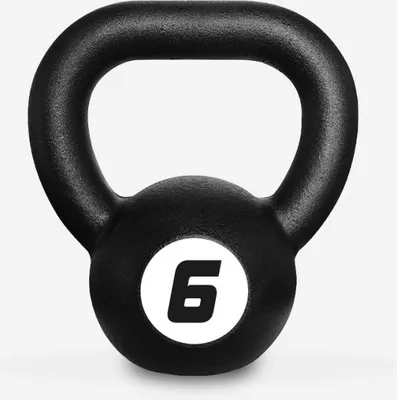 Produktbild von Eisen Kettlebell Gewicht 6 kg Kugelgriff Cross-Training Fitness Kotaro