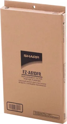 Imagen del producto de Filtro de repuesto Sharp FZA61DFR para accesorios de purificación de aire