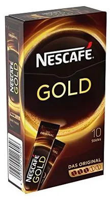 Obrázek produktu pro Nestlé Nescafe Gold instantní káva 10 tyčinek 20 g