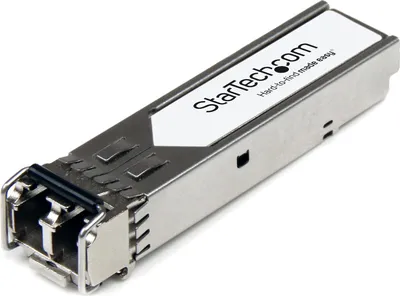 Produktbild von StarTech.com SFP-10GBASE-SR-ST Transceiver Modul (SFP+ Module, 10GBase-SR Cisco kompatibel, Glasfaser, 850nm, LC Multimode mit DDM)