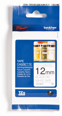 Productafbeelding van Brother TZe-Tape TZe-N231, cassette met tekstband