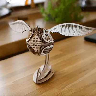 Produktbild von Goldener Schnatz Harry Potter aus Holz