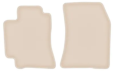 Produktbild von DURBAN Beige Velours-Fußmatten vorne für Lexus IS I Limousine (1998-2005)