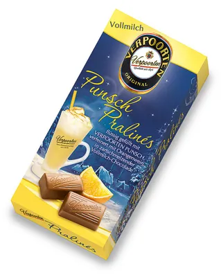 Immagine prodotto di Praline di punch al cioccolato al latte Verpoorten da 120 g confezione da 2 pezzi