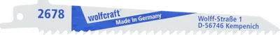 Produktbild von Wolfcraft Säbelsägeblatt 150 mm Bi-Metall