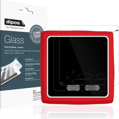Produktbild von 2x Schutzfolie für Tonie Toniebox - Anti-Shock 9H Folie dipos Glass Kunststoffglas