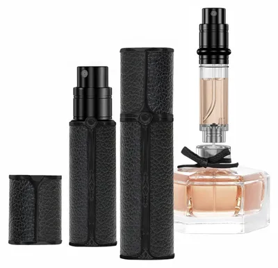 Zdjęcie produktu dla Przenośny pojemnik do napełniania perfum, 10 ml, kolor czarny