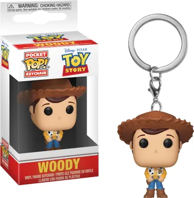 Produktbild von Disney Pixar Toy Story - Woody - Schlüsselanhänger Funko Pocket POP! Keychain