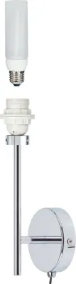 Image de Applique murale Living 2Easy 11 W, E27, chrome, 230 V