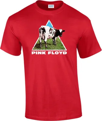 Obrázek produktu pro Pink Floyd - tričko Atom Heart Red