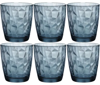 Produktbild von Bormioli Rocco 6er-Set Diamond Wassergläser, Kl. 30,5, 6er-Pack