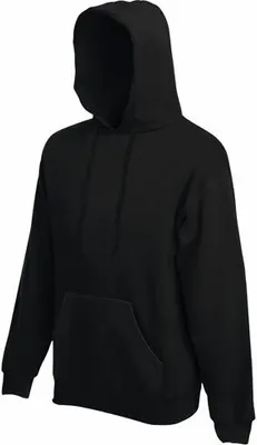 Produktbild von Fruit of the Loom - Classic Hooded Sweat - Black - M
