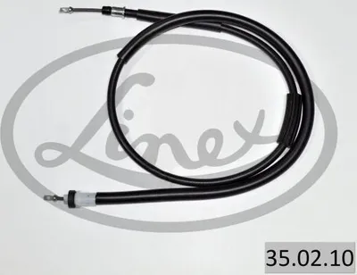 Produktbild von LINEX Handbremsseil 35.02.10 Rechts für RENAULT Clio III Schrägheck (BR0/1, CR0/1) 1451/1337mm