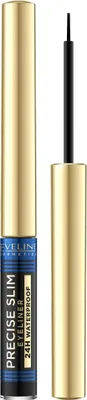 Obrázek produktu pro Eveline Cosmetics Precise Slim – oční linky, dlouhotrvající efekt, precizní aplikace, Black, waterproof