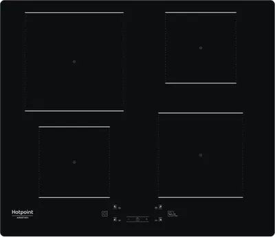 Image de Hotpoint HQ 2260S NE Noir Intégré 59 cm Table de cuisson à induction 4 zone(s)