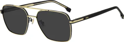Produktbild von Hugo Boss BOSS 1846/G/S Black gold 58/17/150 Herren Sonnenbrillen
