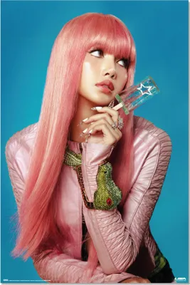 Obrázek produktu pro Lisa Plakát Růžová Lalisa Manobal (Blackpink) 61 x 91,5 cm