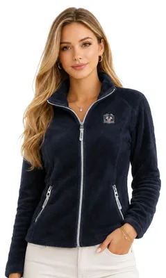 Produktbild von Geographical Norway Damen TICARINA Fleecejacke Dunkelblau Größe S WZ8080F/GN-NAVY