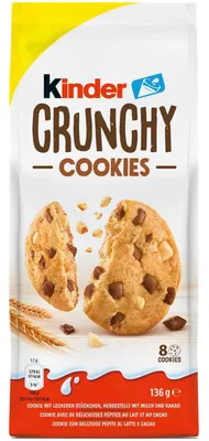 Produktbild von kinder Crunchy Cookies 136g