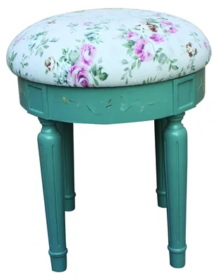 Produktbild von Designer Sitz Polster Bank Polster Sitz Hocker Bank Textil Holz Stil Landhaus