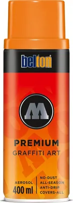 Produktbild von Molotow Sprühdose belton Premium Lackspray 400ml, Nr. 012, pastellorange