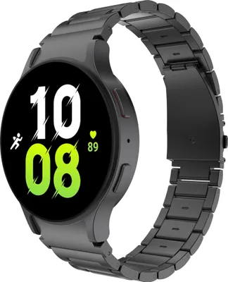 Image de Bracelet Titan pour Samsung Galaxy Watch 20mm, noir