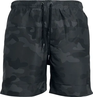 Produktbild von Urban Classics Badeshort Herren Camo Swim Shorts darkcamo 3XL