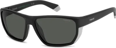 Obrázok produktu pre Polaroid PLD 7057/S MATTE BLACK/ GREY POLARIZED 60/15/135 Pánske slnečné okuliare Slnečné okuliare