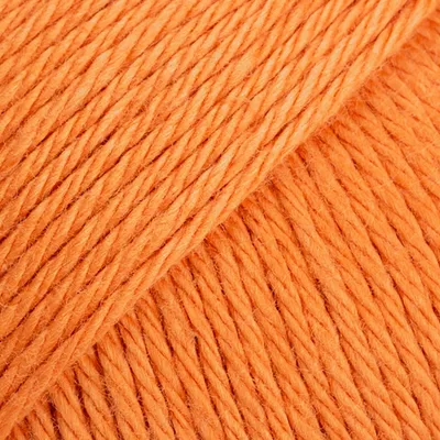 Produktbild von Drops Loves You #7 Baumwollgarn 8/4 50g - Orange 170m, Ideal für Sommerprojekte