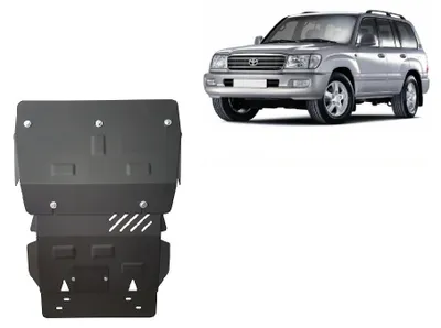 Image de Protection de soubassement pour moteur, modèle Toyota Land Cruiser J100, années 1998 à 2008