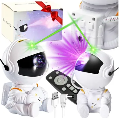 Produktbild von Sternenprojektor Astronaut Kinder LED Himmel Nachtlicht Laser