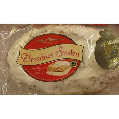 Obrázek produktu pro Emil Reimann Dresden Stollen s mandlemi v potravinářské fólii 1000g