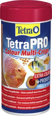Immagine prodotto di TetraPro - Mangime premium per tutti i pesci ornamentali, Colour Crisps, 250 ml