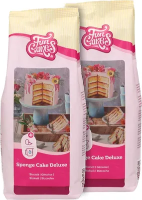 Produktbild von FunCakes Backmischung für Biskuit Deluxe 2x 1kg