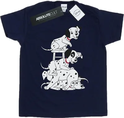 Produktbild von Disney - "101 Dalmatians" T-Shirt für Herren BI18344 (XL) (Marineblau)