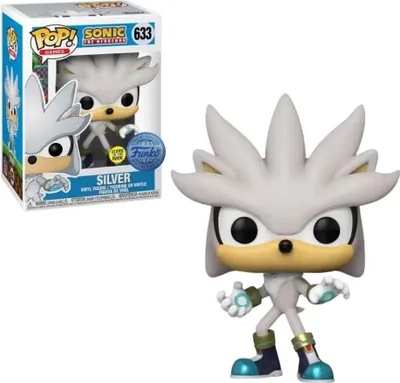 Image de Figurine Funko POP Sonic 633 Silver glow Special Edition