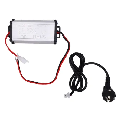 Zdjęcie produktu dla Zasilacz do ogrzewania postojowego 12 V – metalowy przetwornik napięcia z wtyczką EU (220 V)